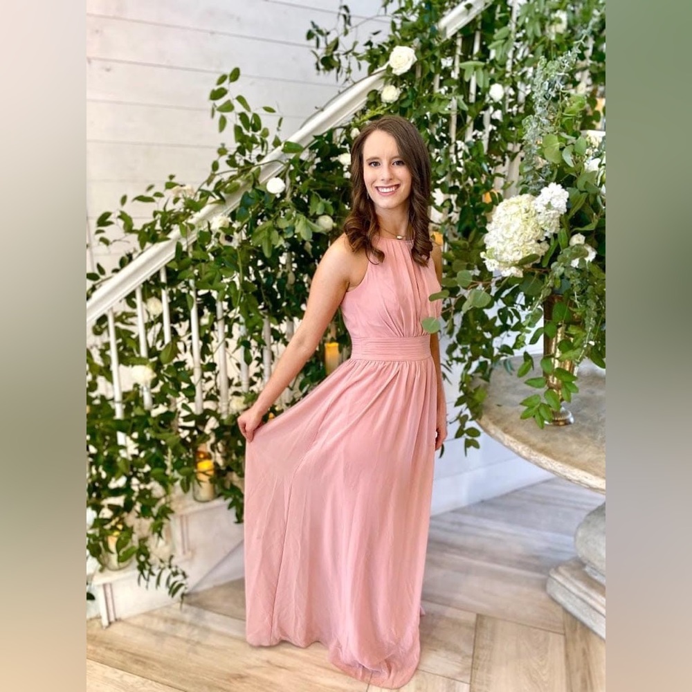 David’s bridal bridesmaid dress